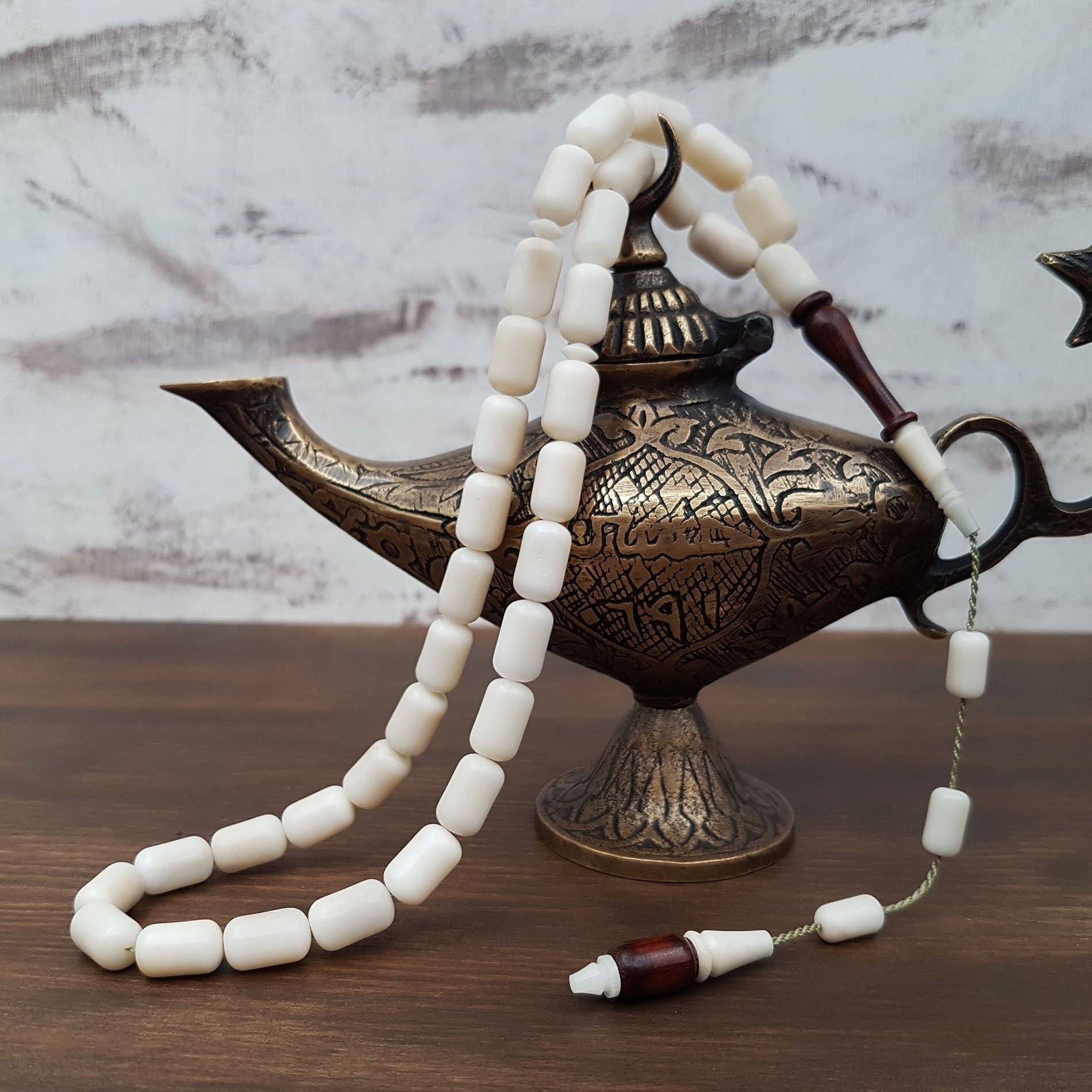 Yılan Ağacı Kombinli Narçıl Tesbih