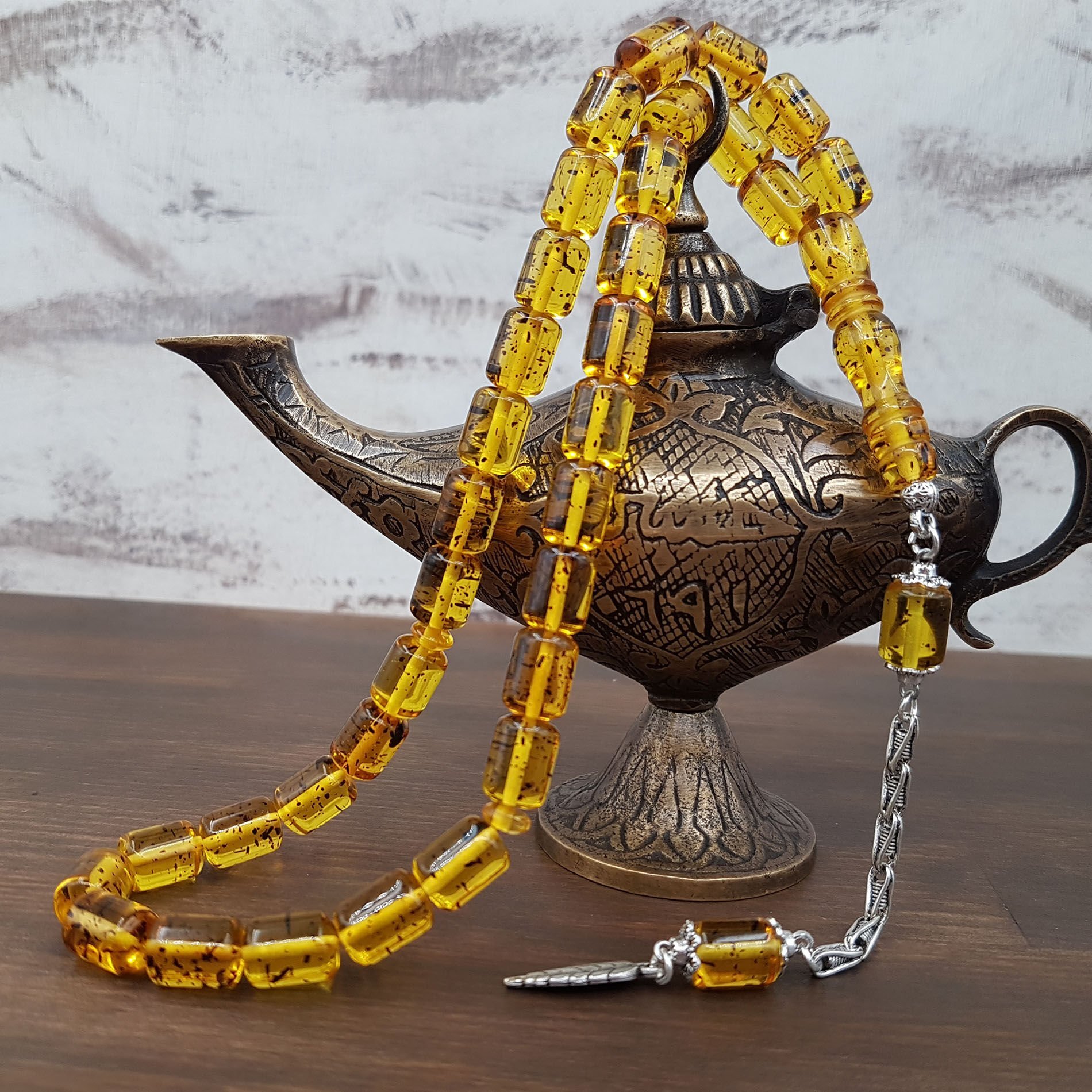 Toprak Fosilli Beyrut Tesbih