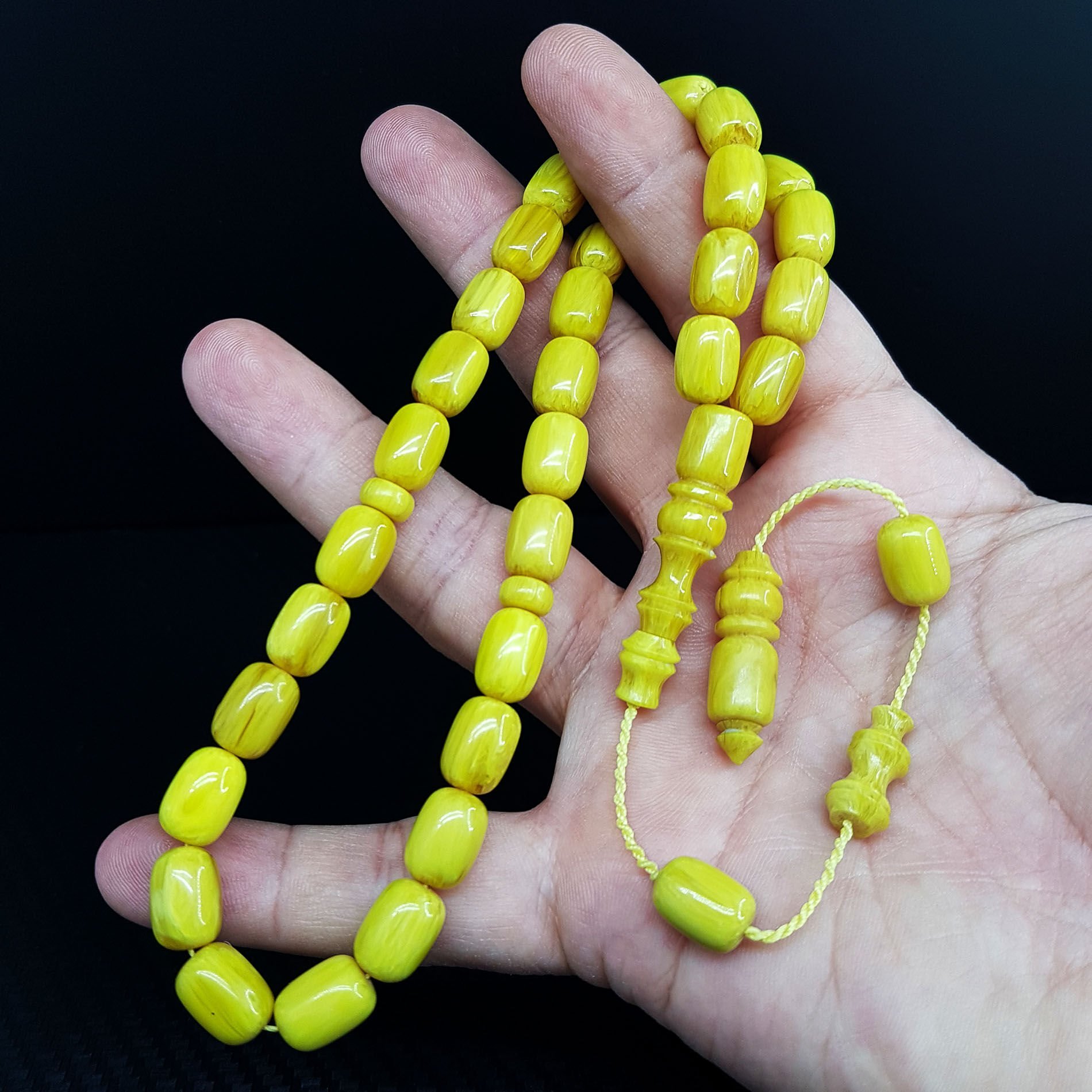 Limon Sarısı Katalin Kanayan Bağa Tesbih