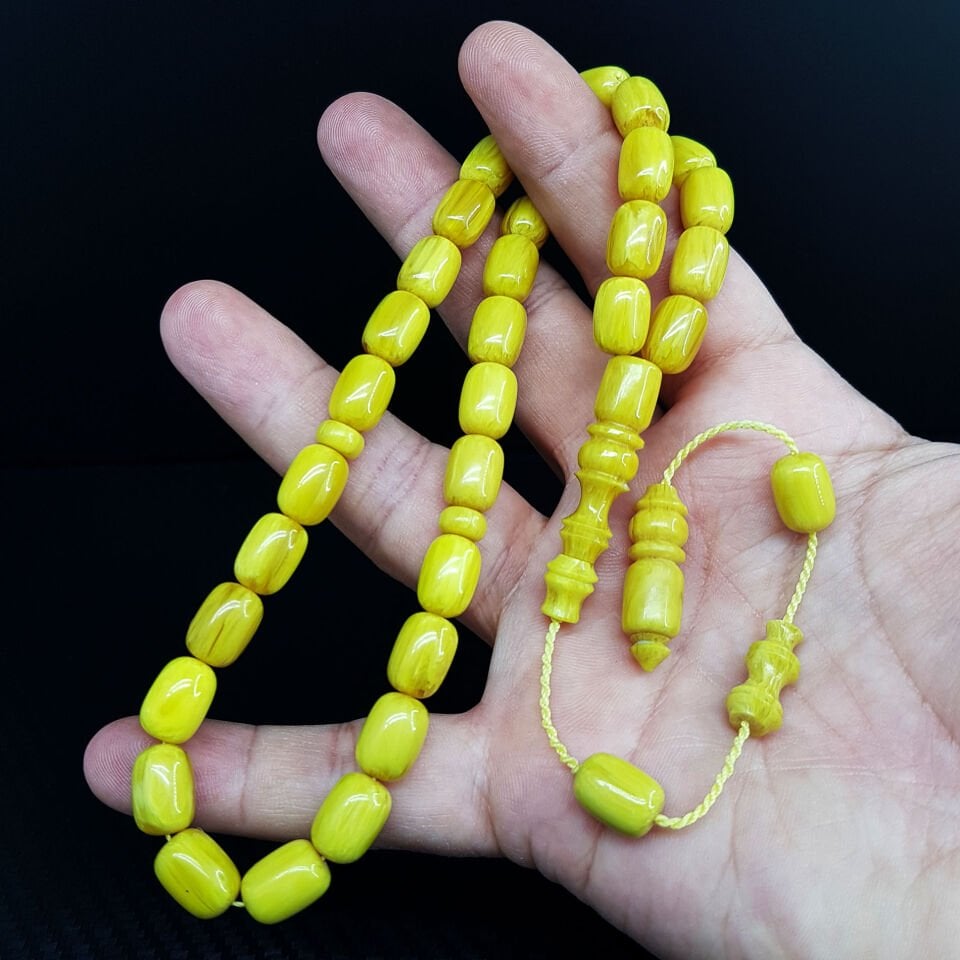 Limon Sarısı Katalin Kanayan Bağa Tesbih