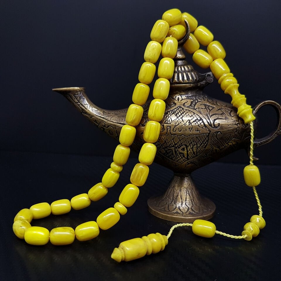 Limon Sarısı Katalin Kanayan Bağa Tesbih