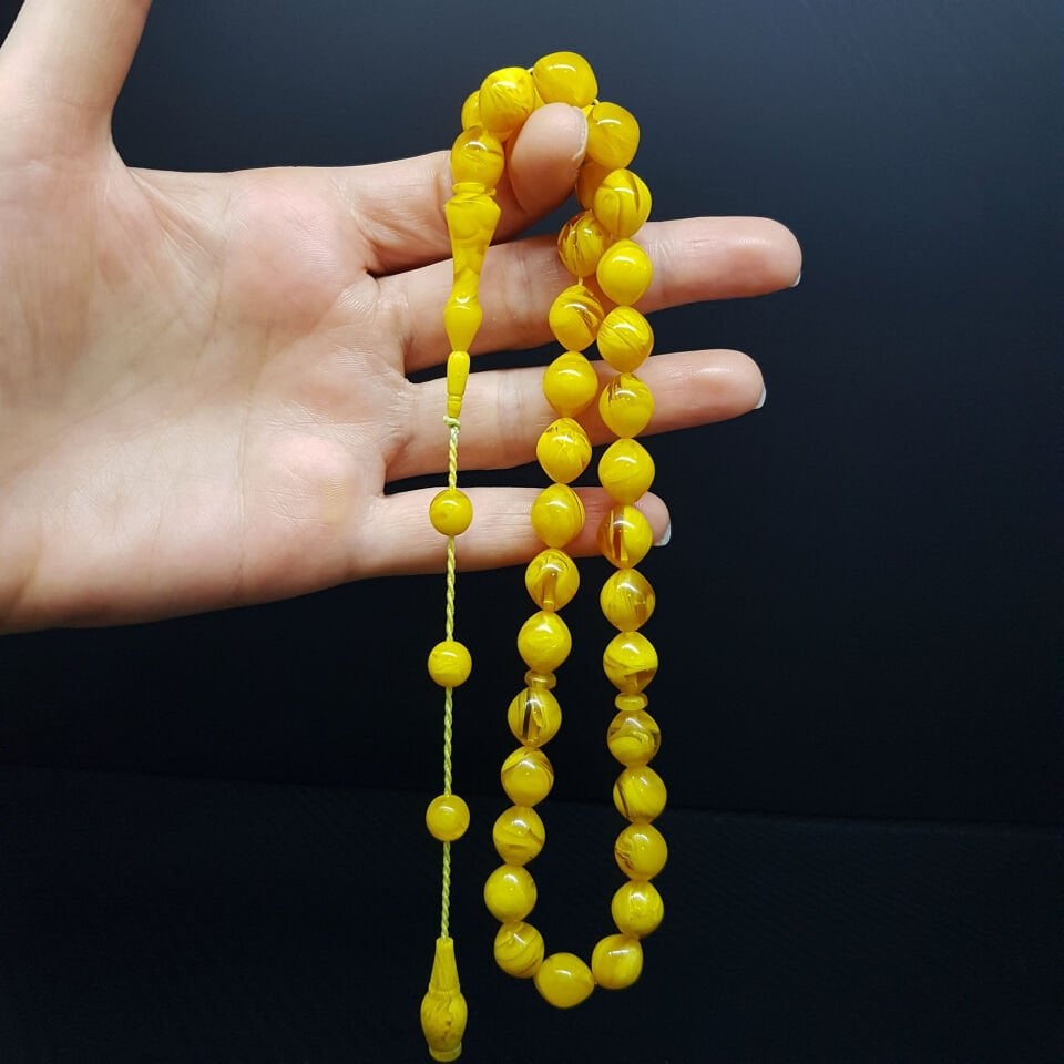 Sarı Hareli Sığırcık Kesim Kanayan Bağa Tesbih