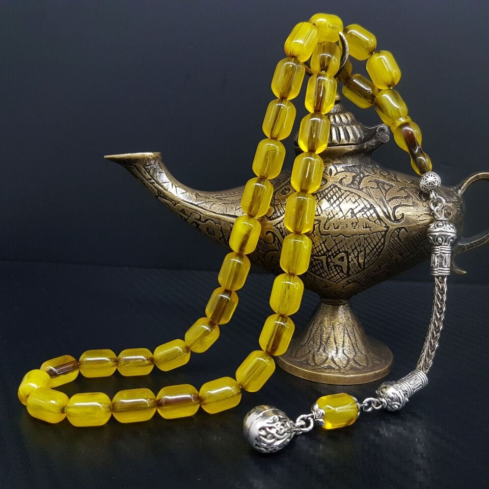 Kapsül Kesim Çubuk Sıkma Kehribar Tesbih