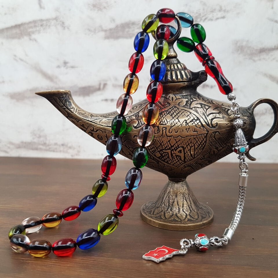 Bonibon Ateş Kehribar Tesbih