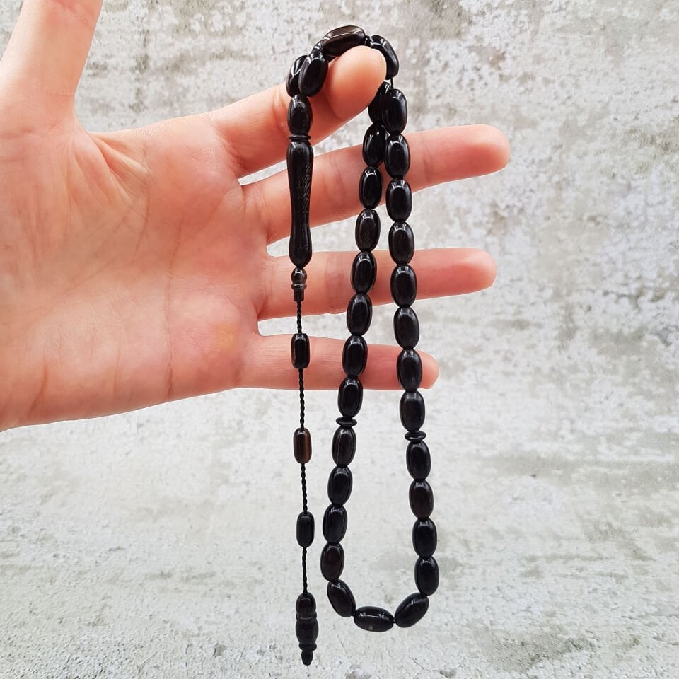 Badem Kesim Buffalo Boynuzu Tesbih