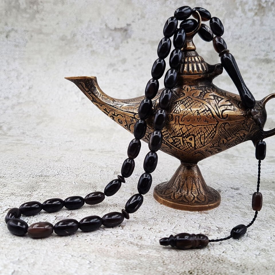 Badem Kesim Buffalo Boynuzu Tesbih