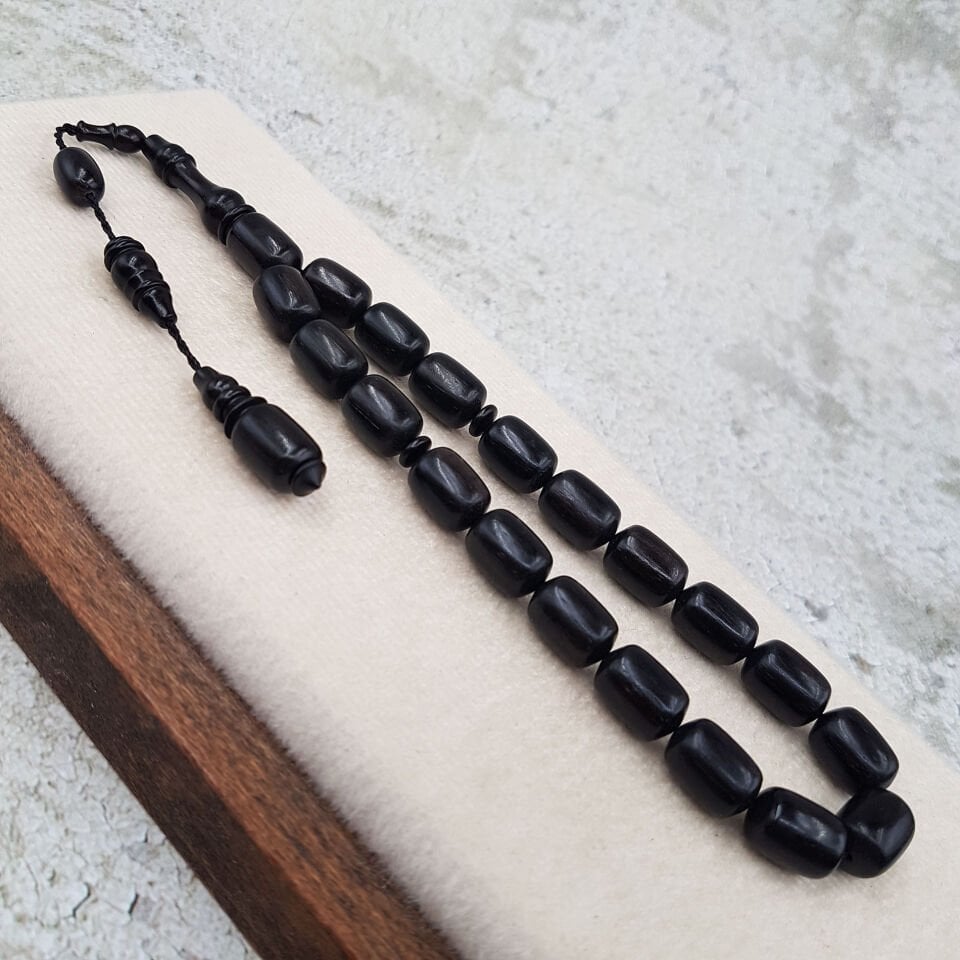 Kapsül Kesim Abanoz Maskot Tesbih