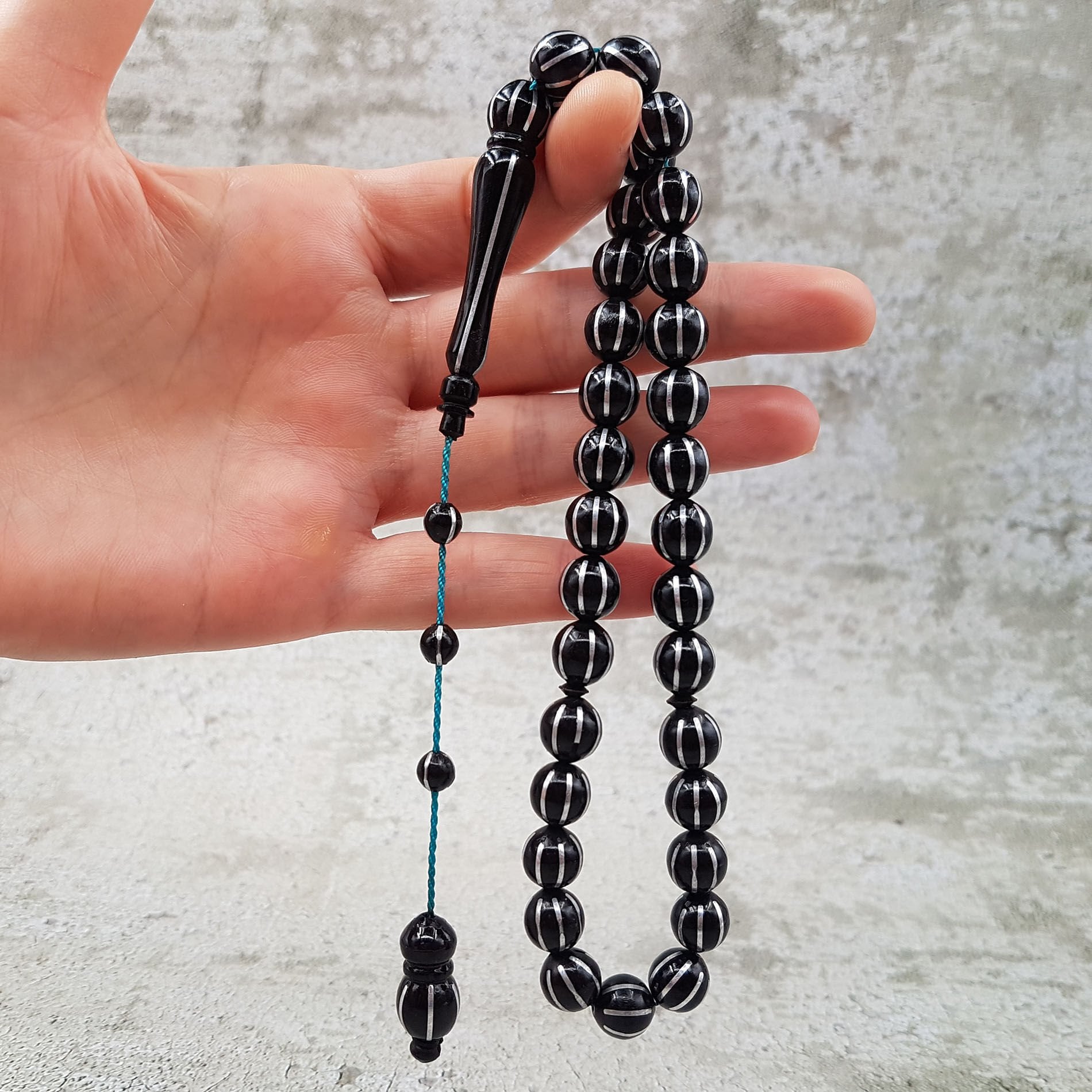 Pirinç Yarma İşleme Siyah Küre Kuka Tesbih