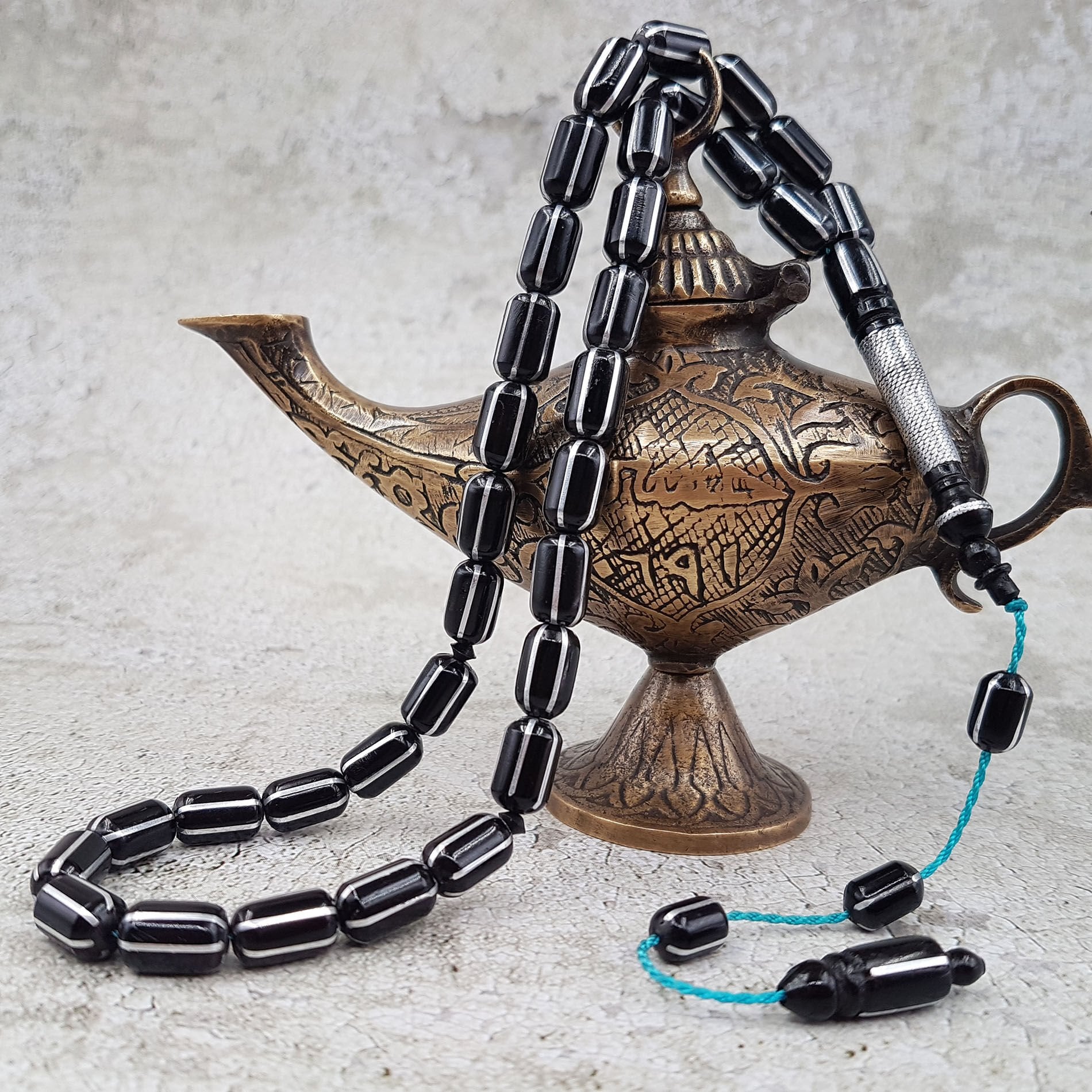 Pirinç Yarma İşleme Siyah Kapsül Kuka Tesbih