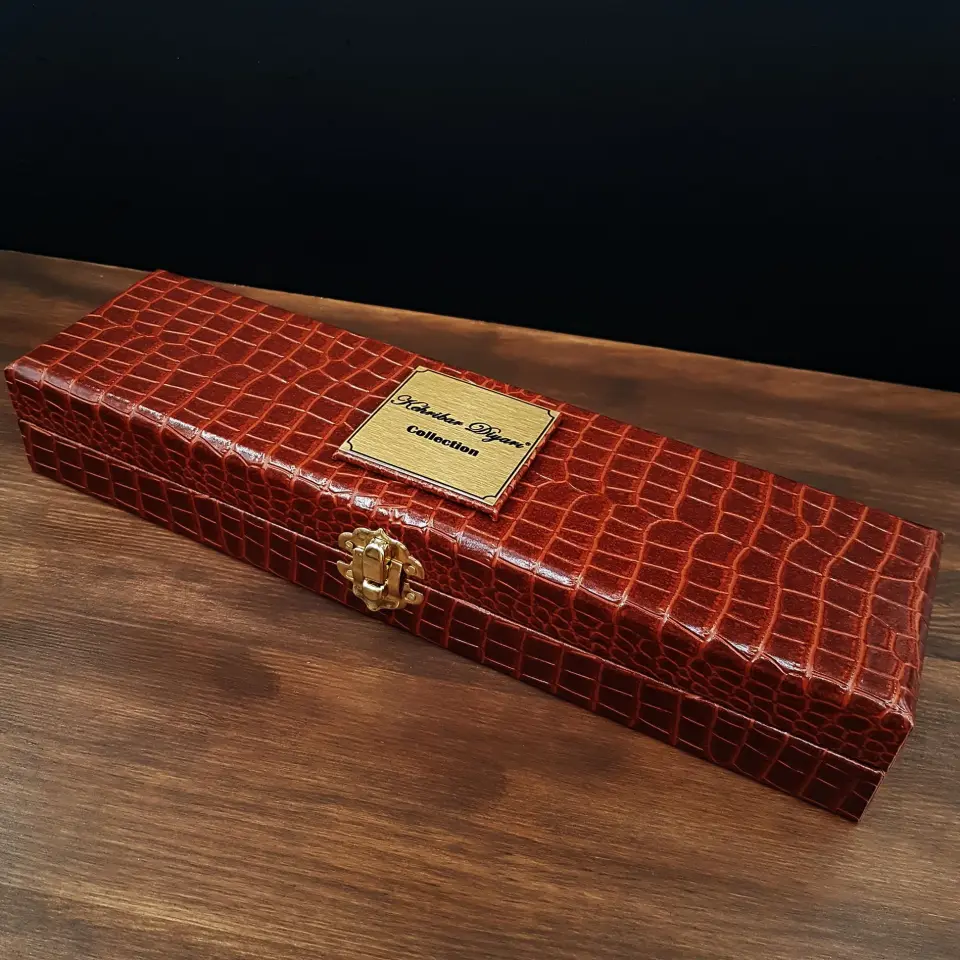 Premium Ağır Gümüş Püsküllü Fıçı Sıkma Kehribar