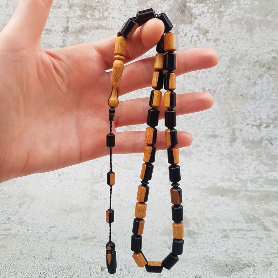 Kapsül Kesim Alaca Abanoz Tesbih