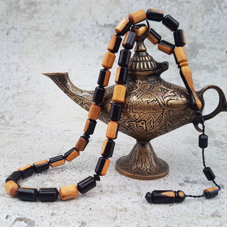 Kapsül Kesim Alaca Abanoz Tesbih