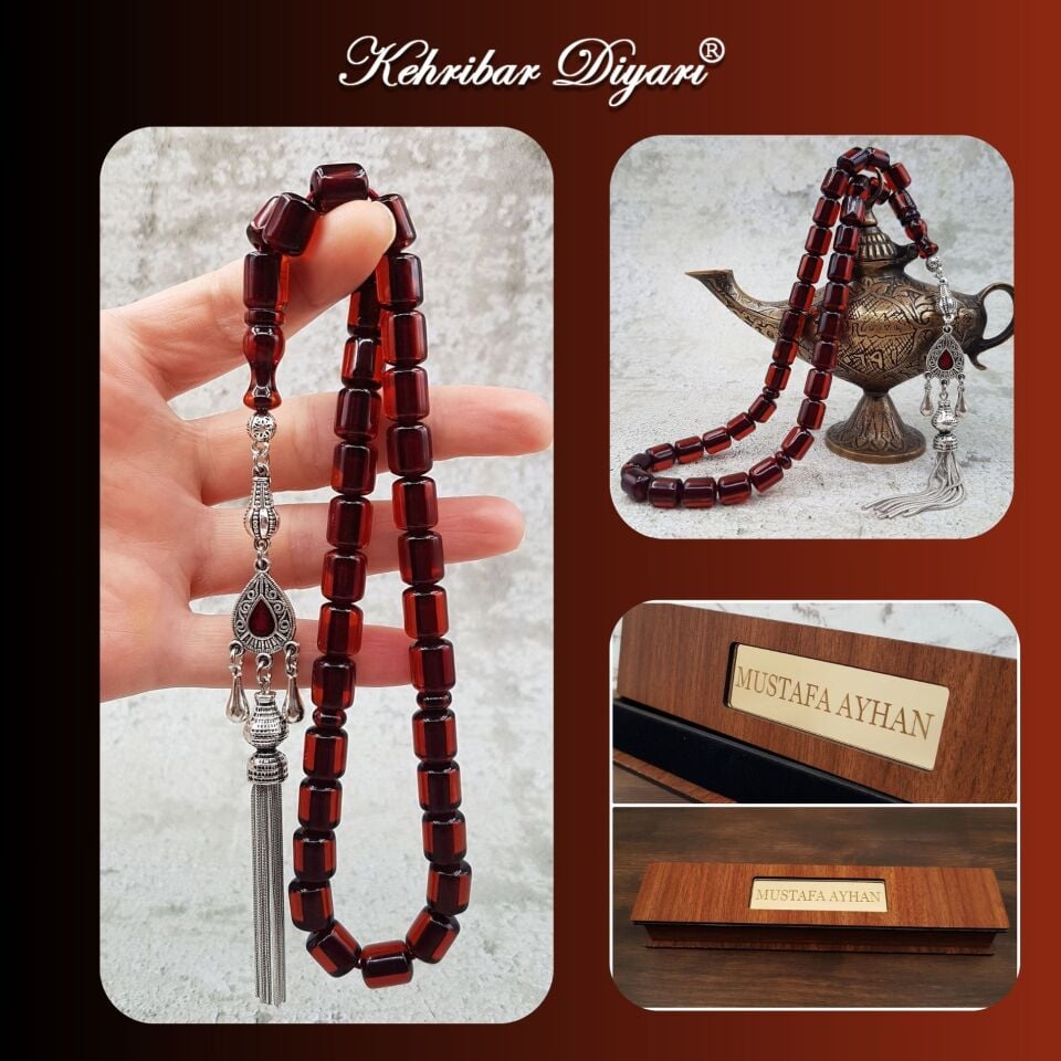 Havşa Delim Kapsül Kesim Ateş Kehribar Tesbih