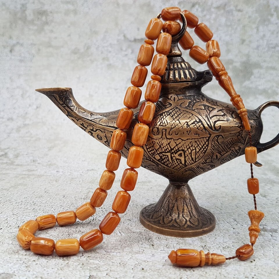 Dik Damar Sütlü Kahve  Katalin Tesbih