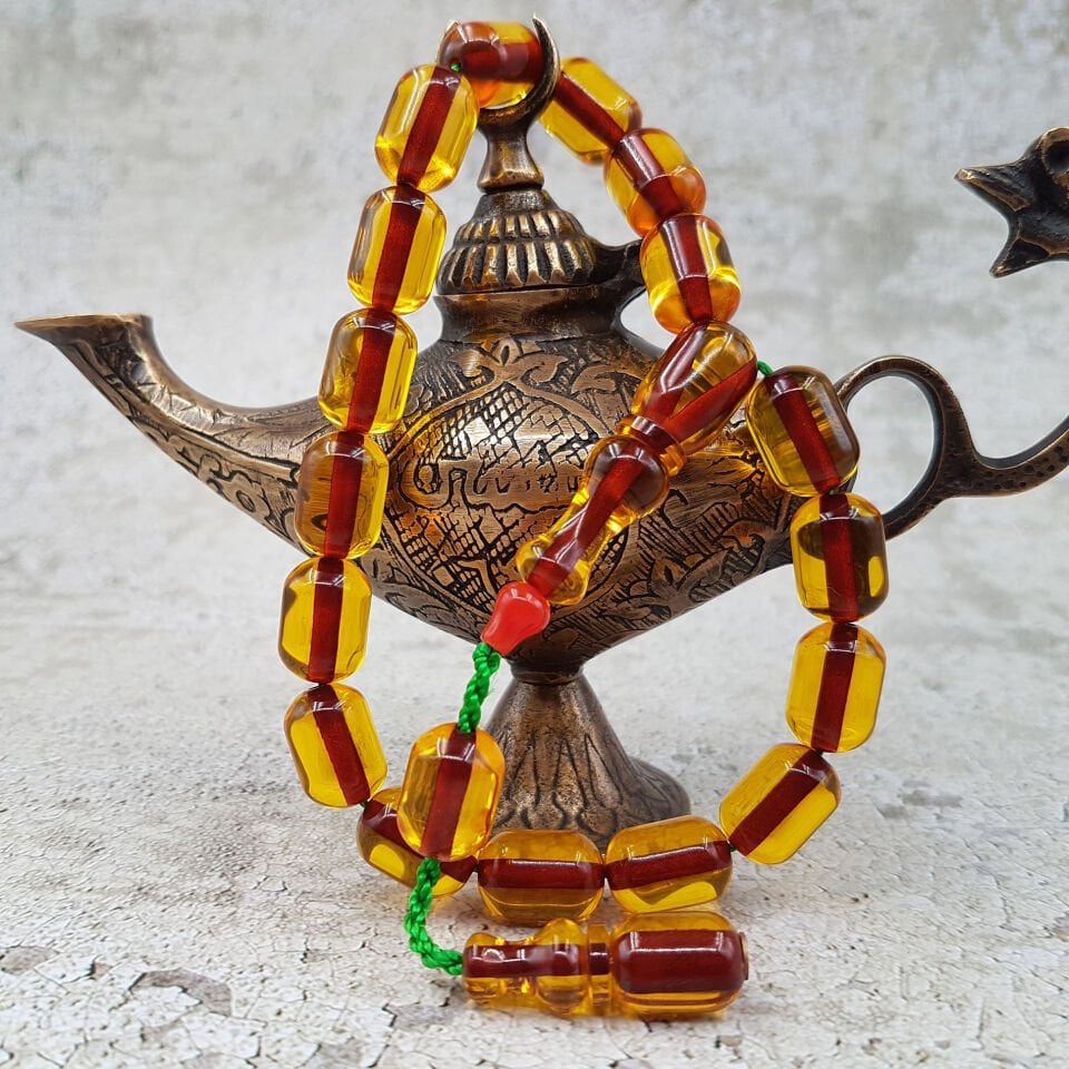 İp yolları Sürmeli Maskot Ateş Kehribar Tesbih