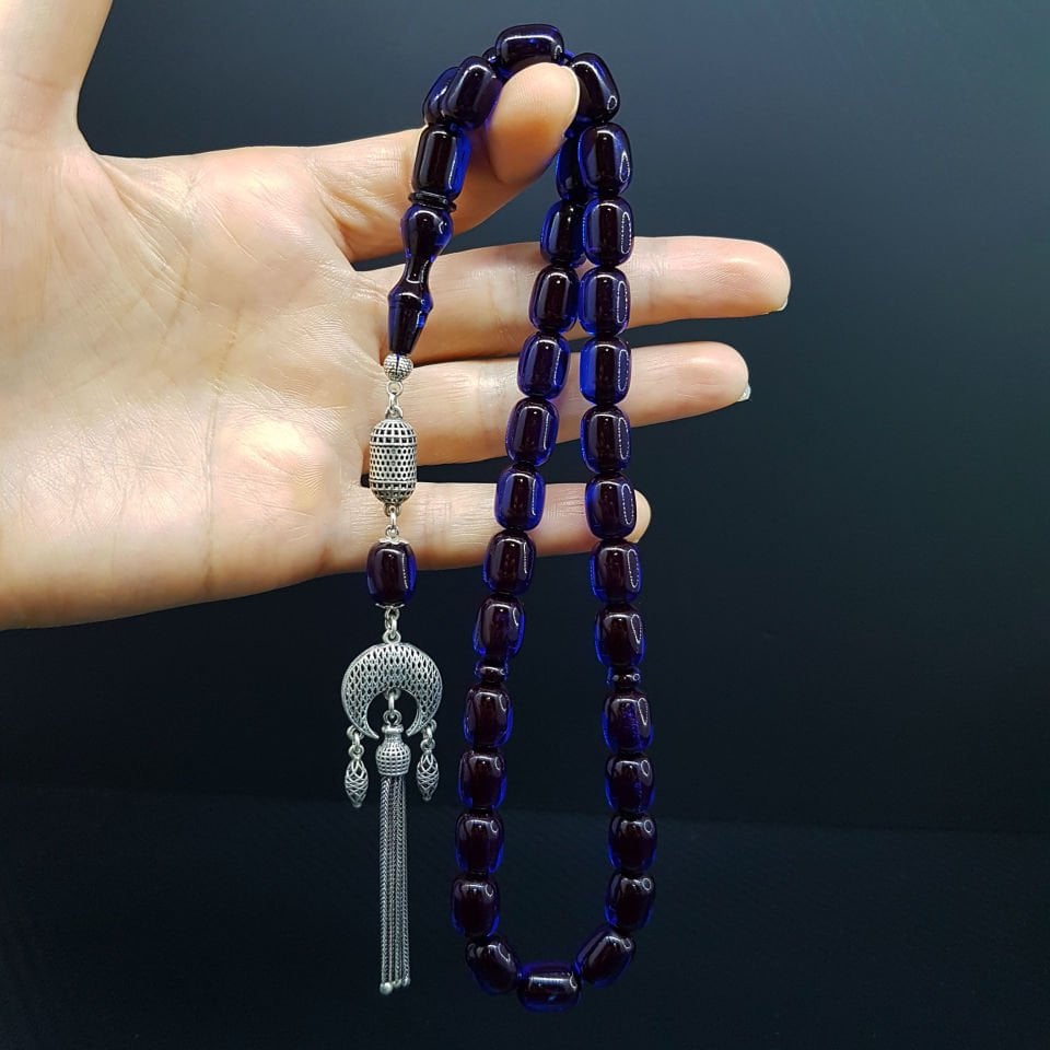 Gümüş Sancak Püskül  Parlament Ateş Kehribar