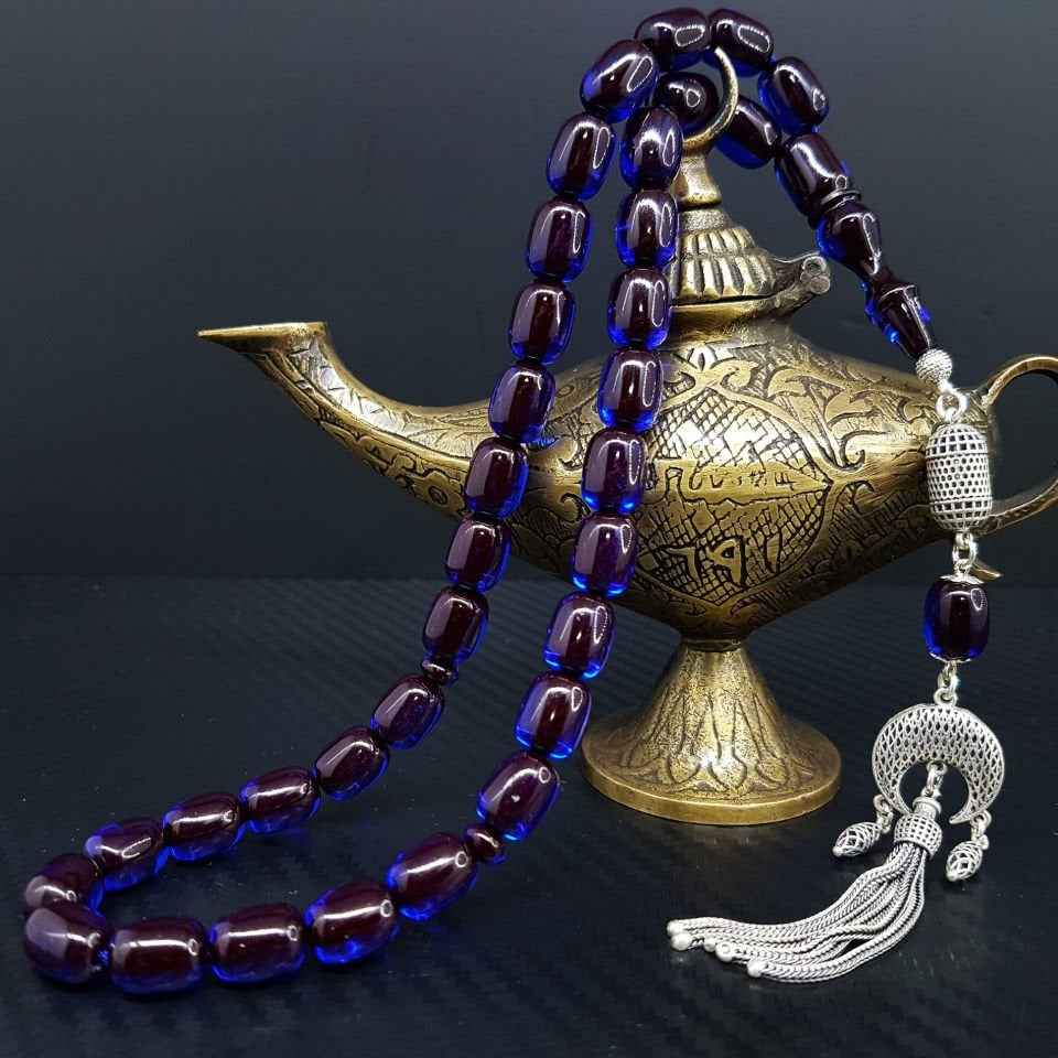 Gümüş Sancak Püskül  Parlament Ateş Kehribar