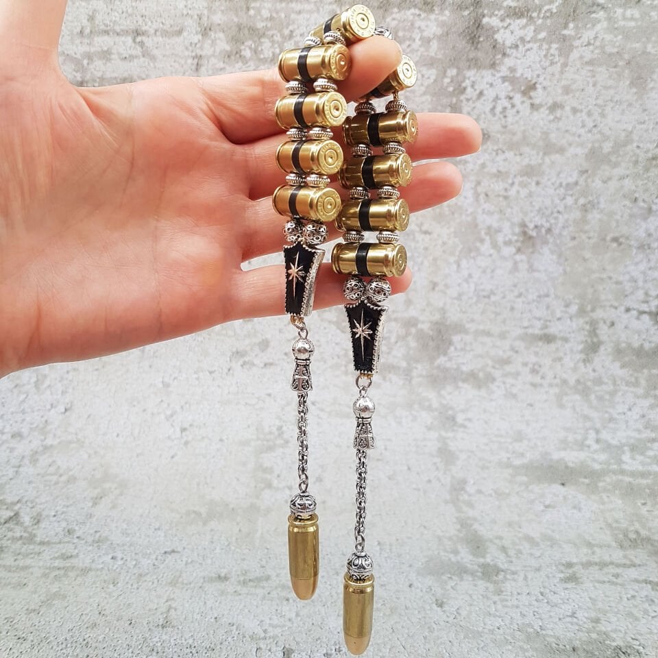 Sarı Mermi Kovanlı Zaza Tesbih