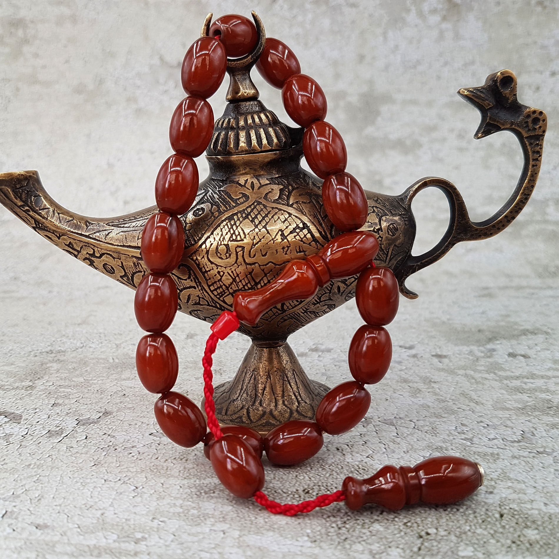 Arpa Kesim  Kahve Maskot Sıkma Kehribar