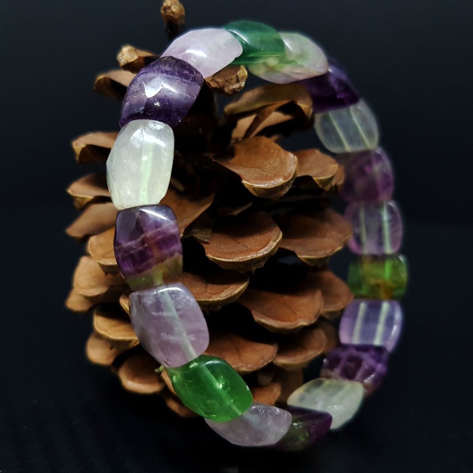 Florit Doğal Taş  Bileklik