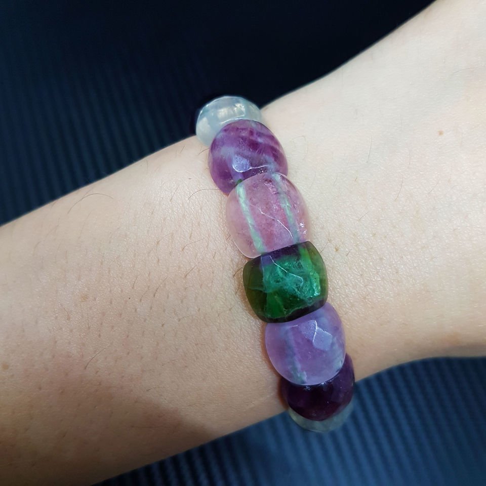 Florit Doğal Taş  Bileklik
