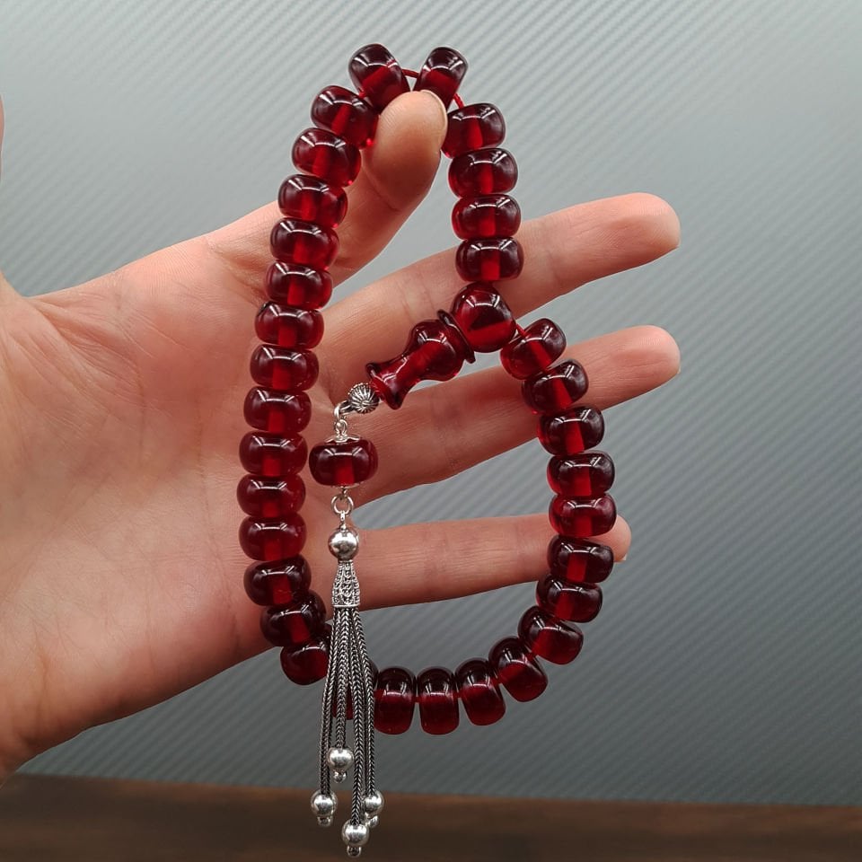 Gümüş Püskül Havşa Delim Kırmızı Ateş Kehiribar