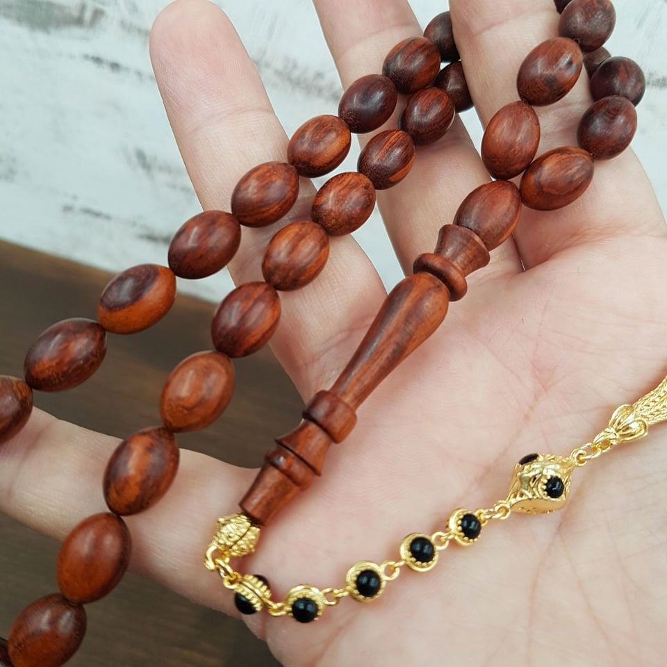 Gümüş Püskül Tasarım Yılan Ağacı Tesbih