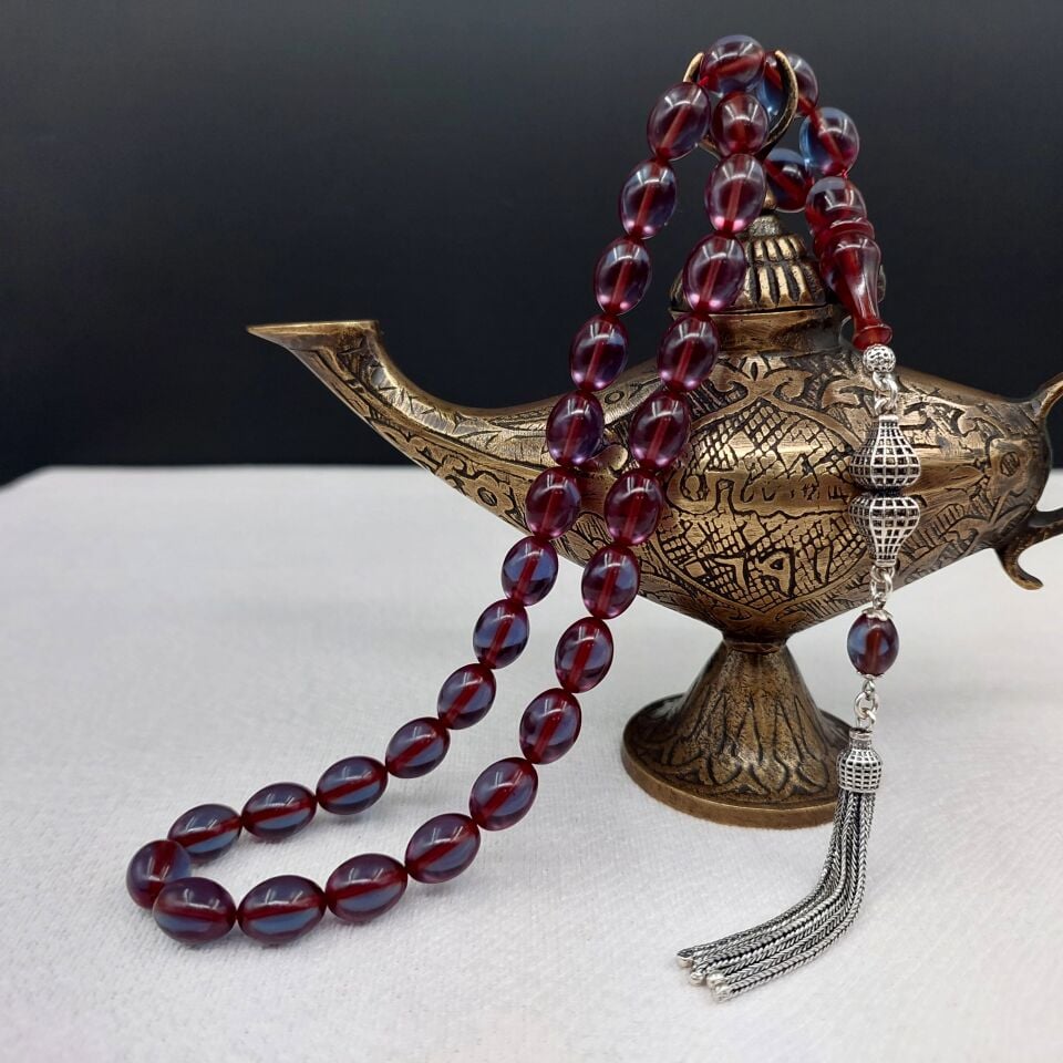 Renk almış İspirto Rengi Ateş Kehribar Tesbih