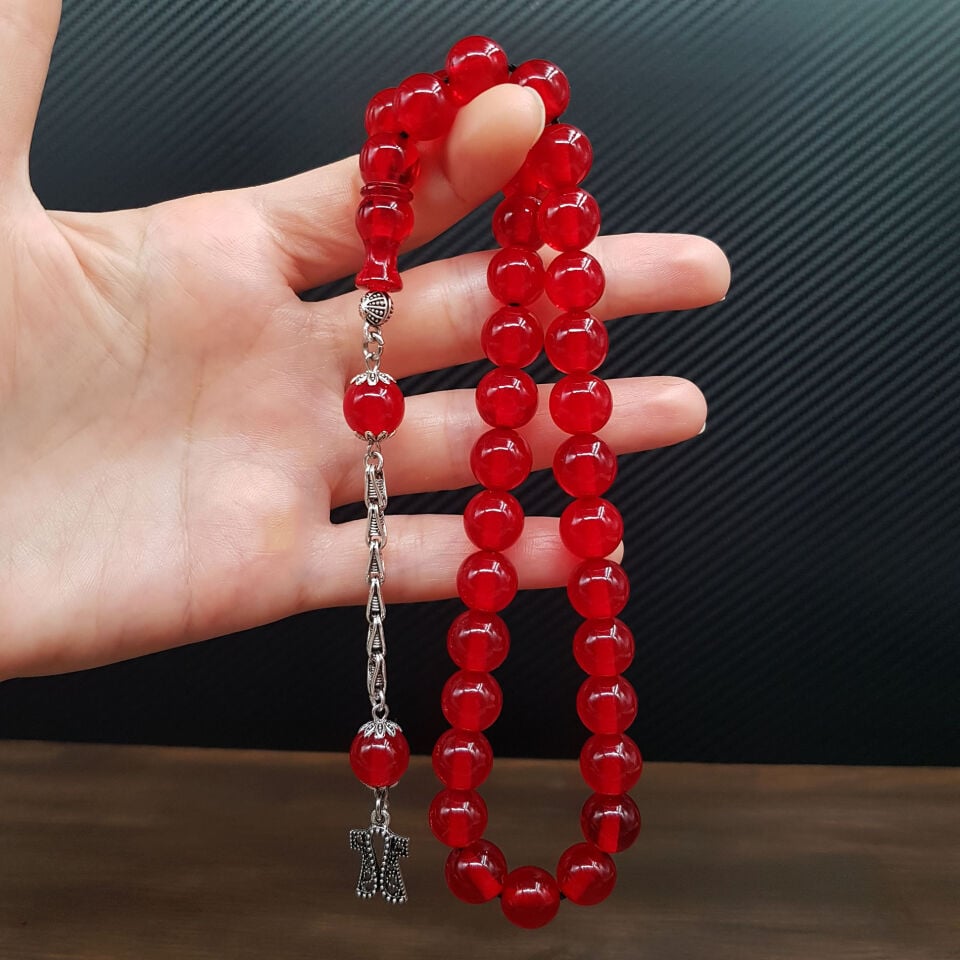 2 Al 1 Öde Uçak Camı Ve Sıkma Kehribar Tesbih