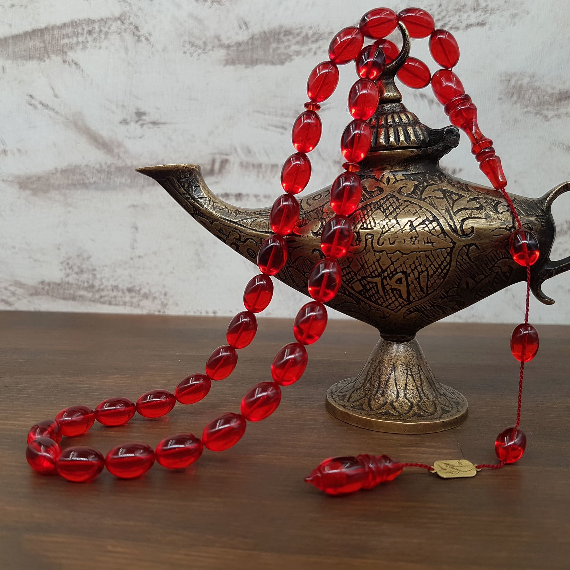 MEC Usta İmzalı Özel İşcilik Blok Zar Kehribar Terbih