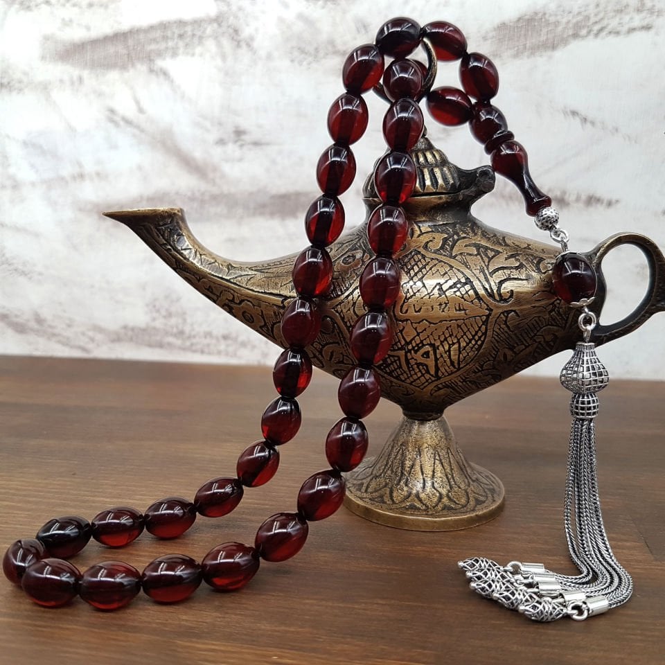 Gümüş Püskül Arpa Kesim Faturan Sıkma Kehribar