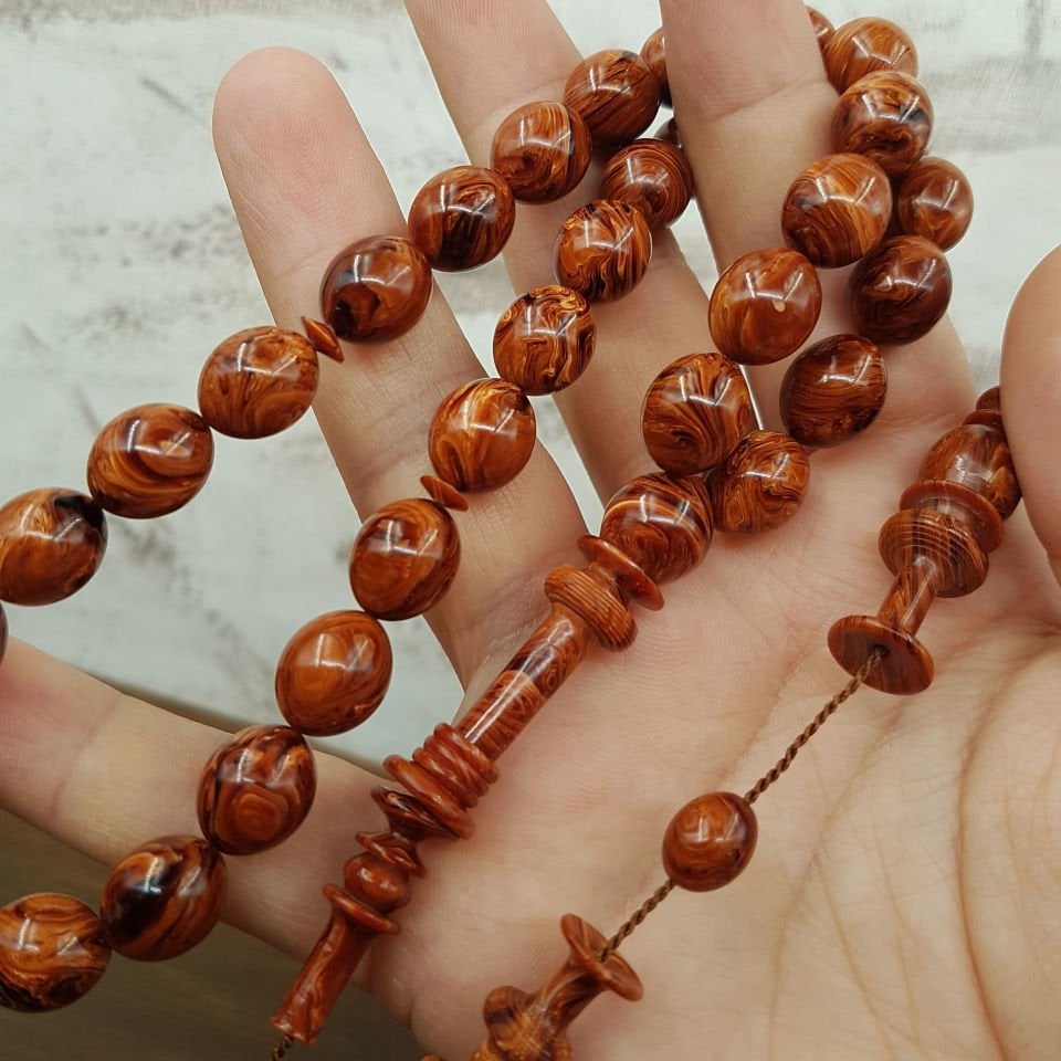 Büyük Boy Premium Çekoslovak Katalin Tesbih