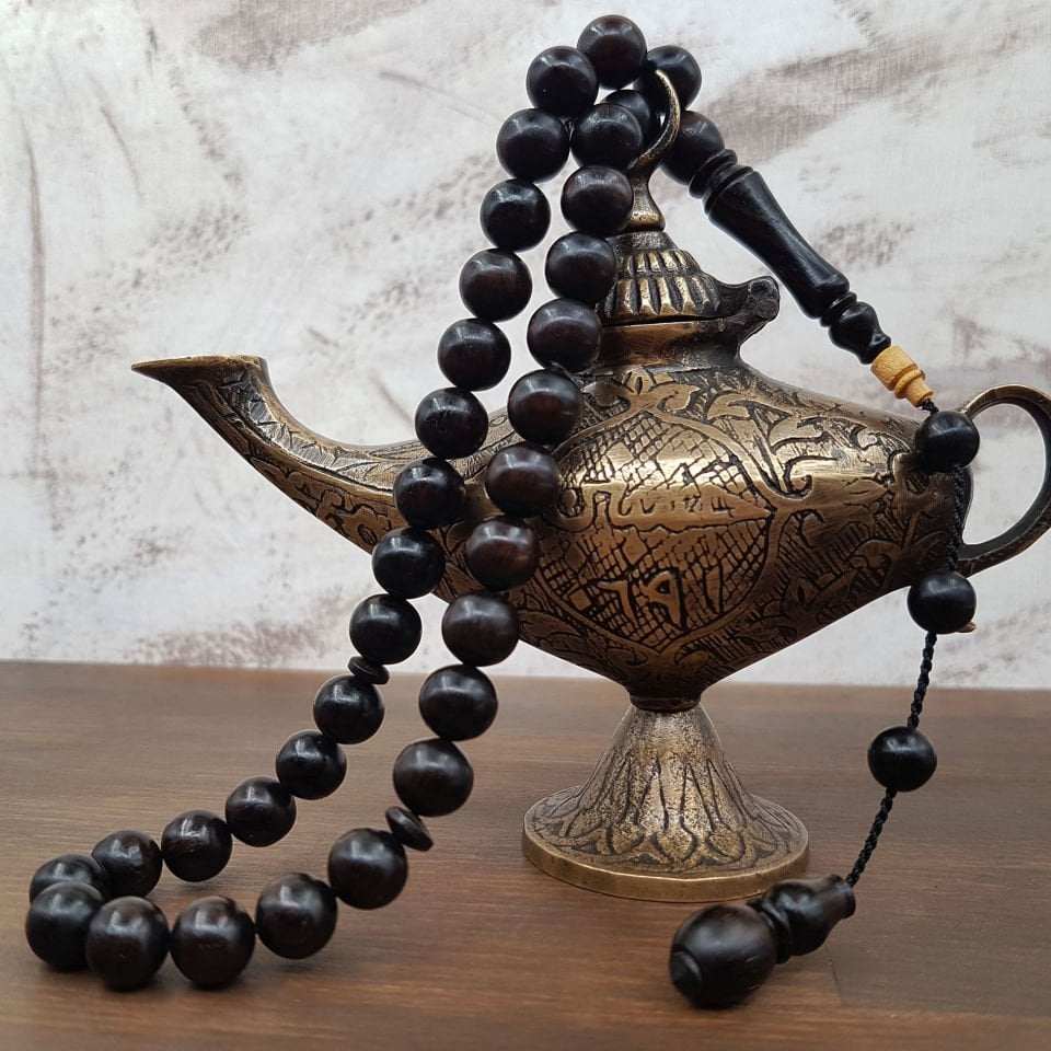 Küre Kesim Sistemli Abanoz Tesbih