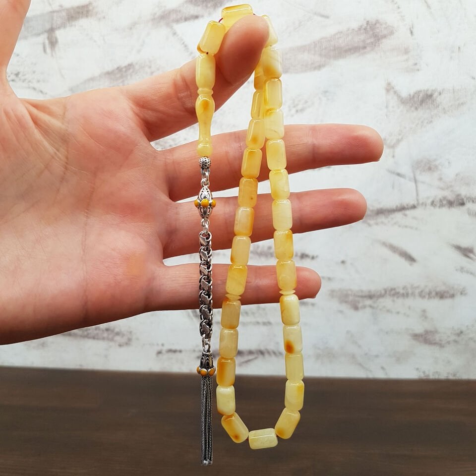 10 Gram Kapsül Kaya Damla Kehribar Tesbih