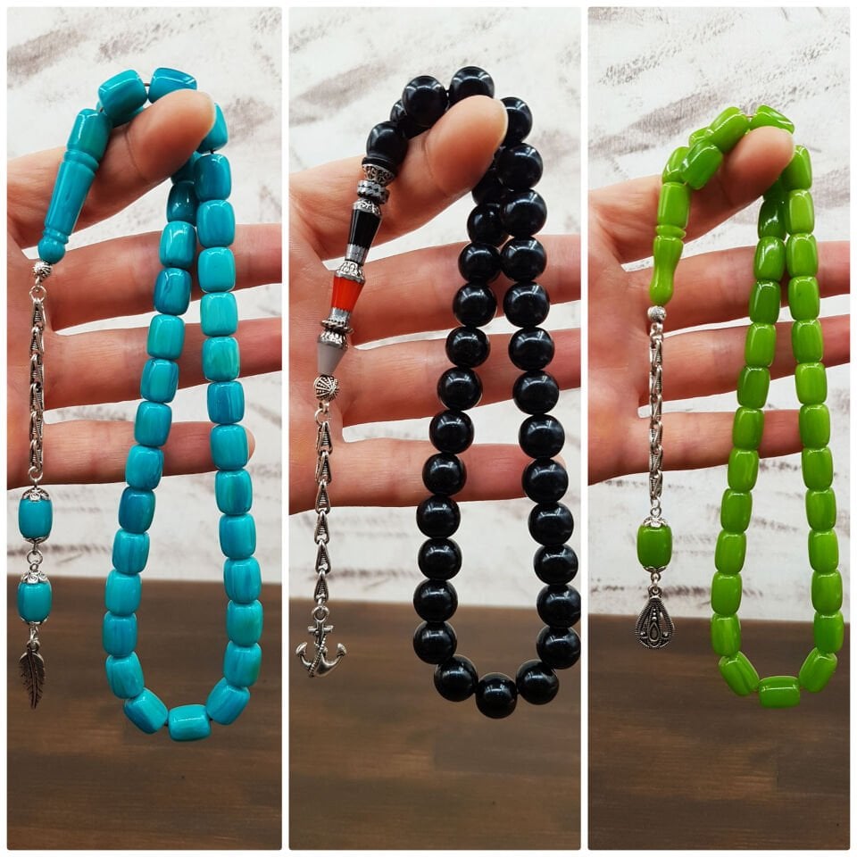 3 Al 1 Öde Katalin ve Gürcü Taşı Tesbih seti
