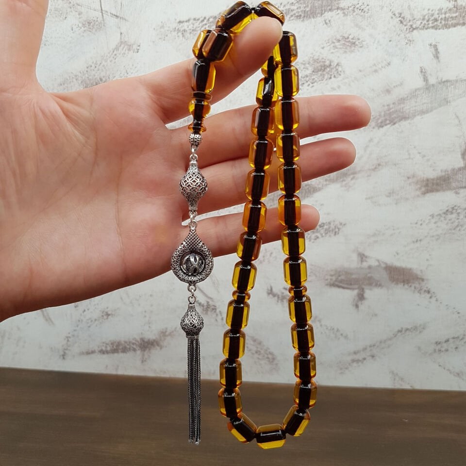 Gümüş Püskül Havşa Delim Kapsül Ateş Kehribar