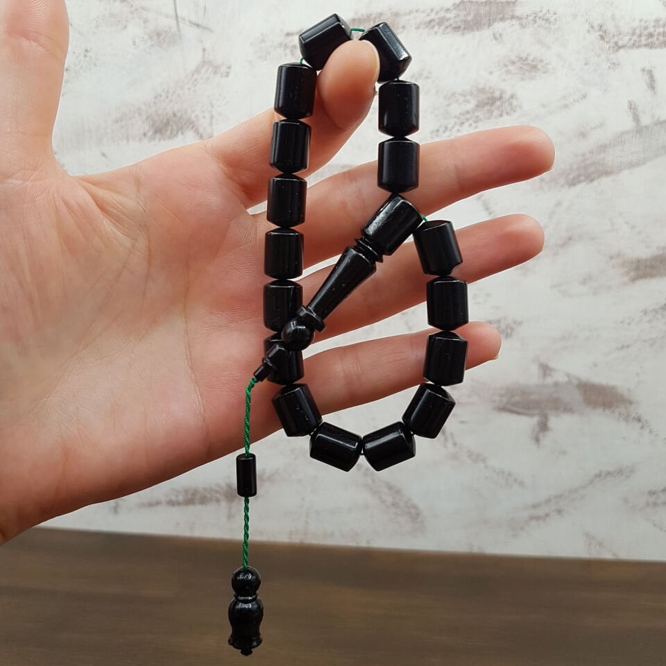 Siyah Kuka Maskot Tesbih