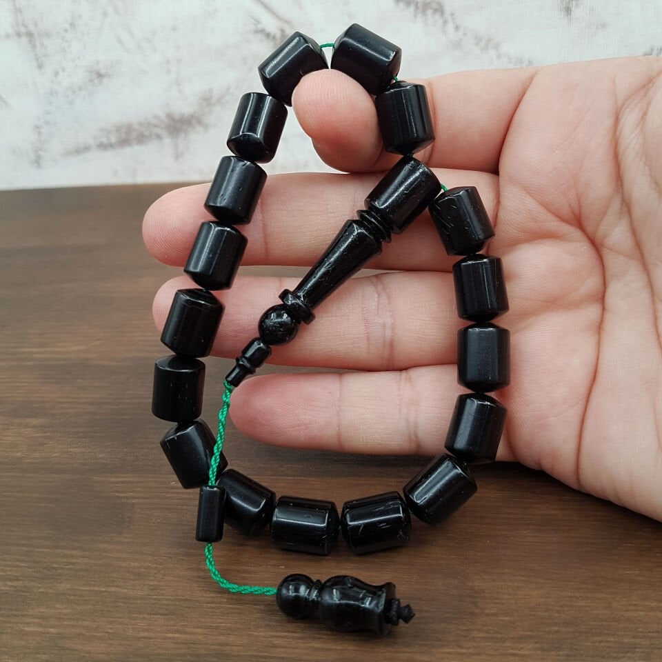 Siyah Kuka Maskot Tesbih