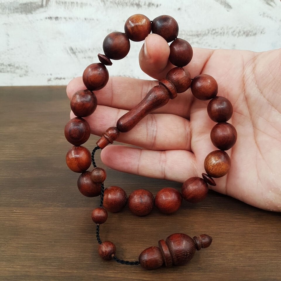 Maskot Keçi Boynuzu Ağacı Tesbih