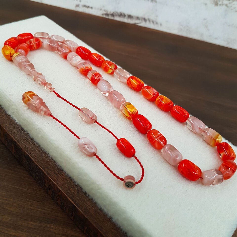 Usta İmzalı Özel Renk TuruncuHareli Sıkma Kehribar