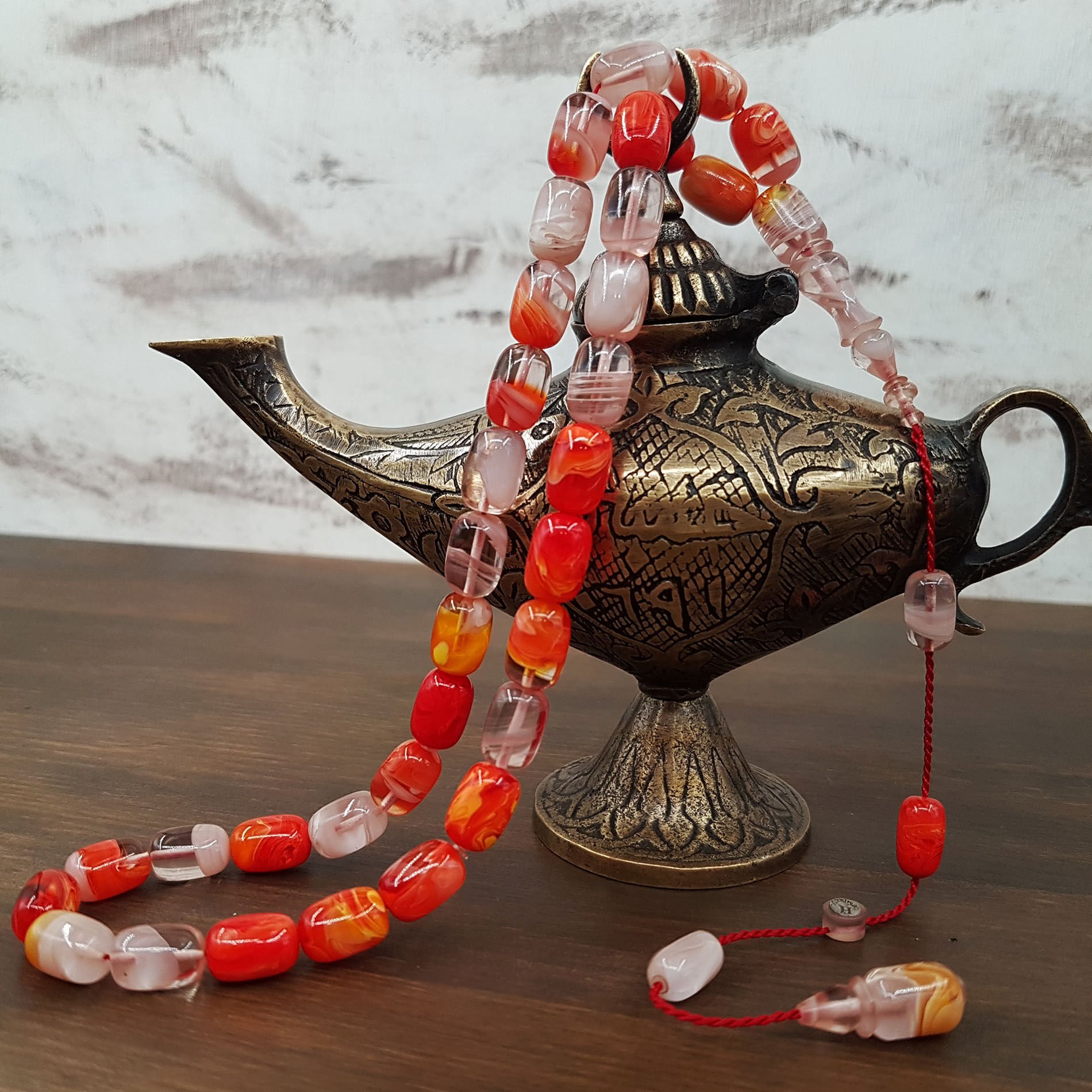 Usta İmzalı Özel Renk TuruncuHareli Sıkma Kehribar