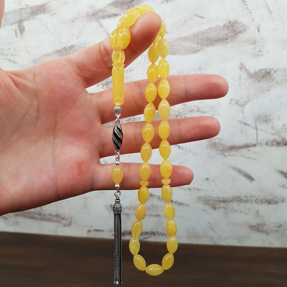 Arpa Kesim Kaya Damla Kehribar Tesbih