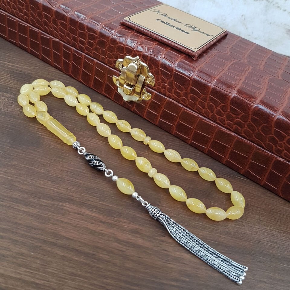 Arpa Kesim Kaya Damla Kehribar Tesbih