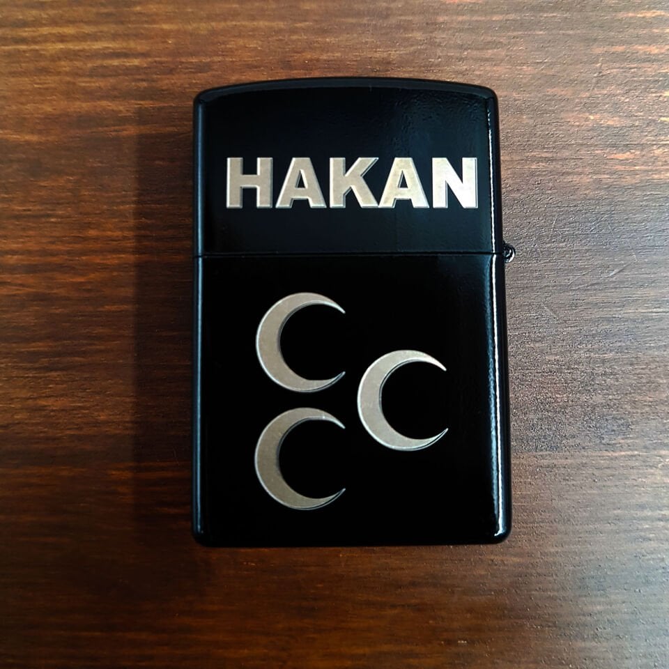 Üç Hilal Kişiye Özel Benzinli Çakmak