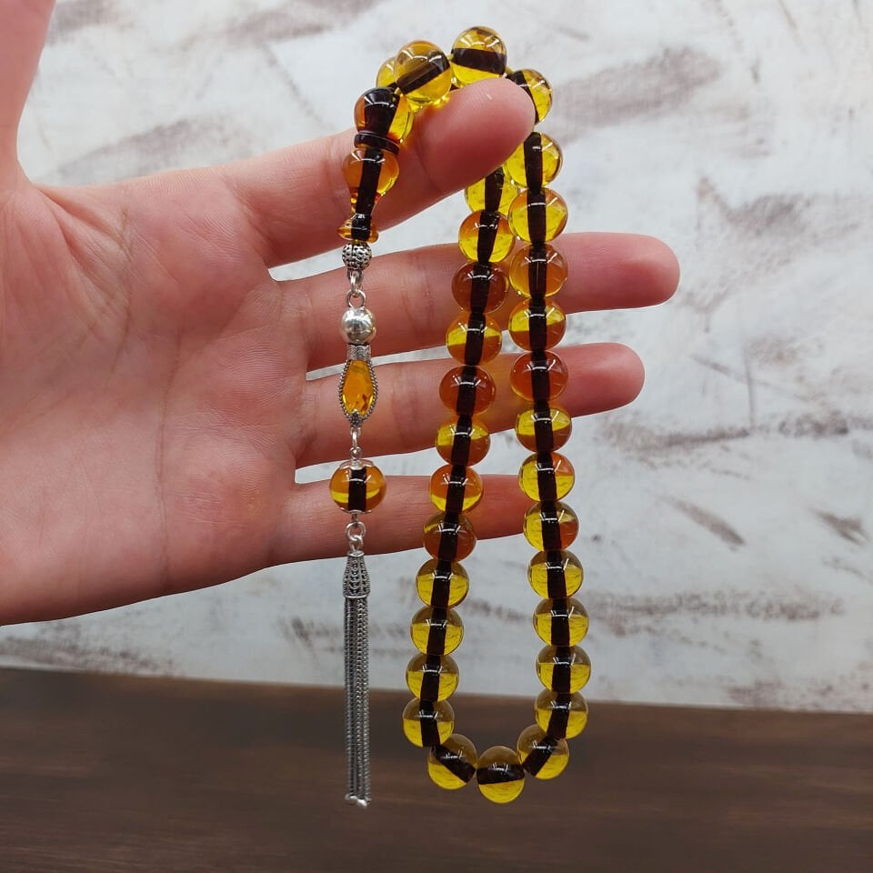 Gümüş Püskül Havşa Delim Sarı Ateş Kehribar Tesbih