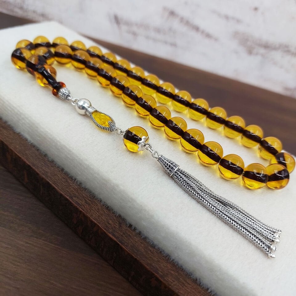 Gümüş Püskül Havşa Delim Sarı Ateş Kehribar Tesbih