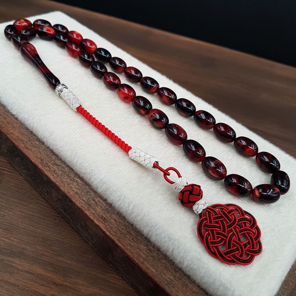 Kazaz Tasarım Badem Kesim Sıkma Kehribar