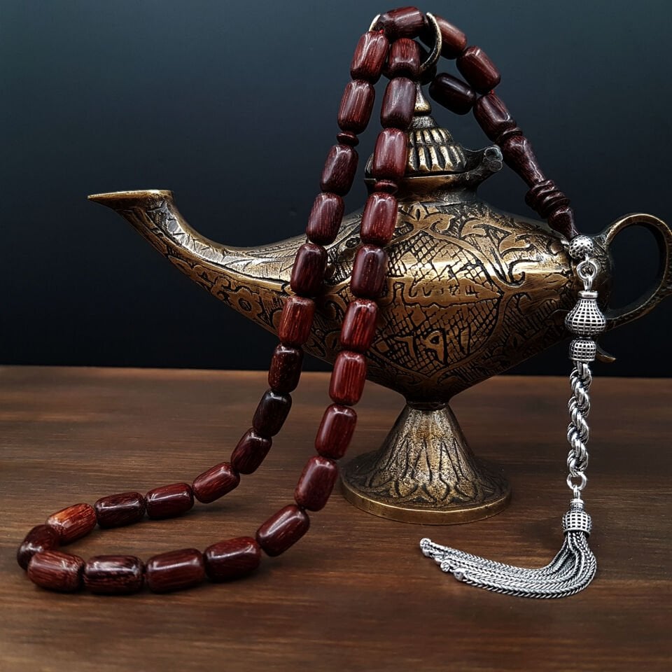 Gümüş Püskül Tasarım Morgül Ağacı Tesbih