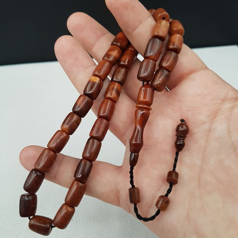 Kapsül Kesim Koyu Kuka tesbih